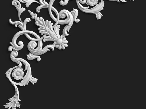  角饰套装227号3d模型 