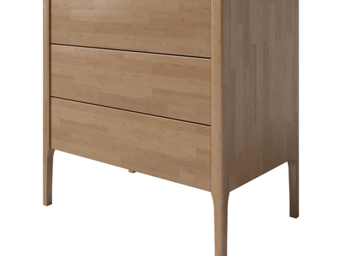  Advance 窄抽屉柜3d模型 