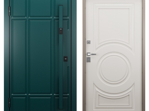  K-539 Falko入户门3d模型 