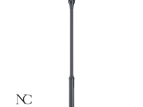  自然理念 居所立柱灯 NC-105013-48W-SB3d模型 