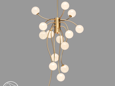  LampsShop.ru L1943 吊灯 Mora3d模型 