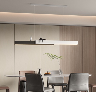  现代餐厅吊灯3d模型 