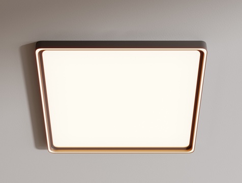  现代吸顶灯3d模型 