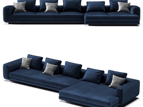  FIFTYFOURMS Harmonia 11 模块化沙发3d模型 