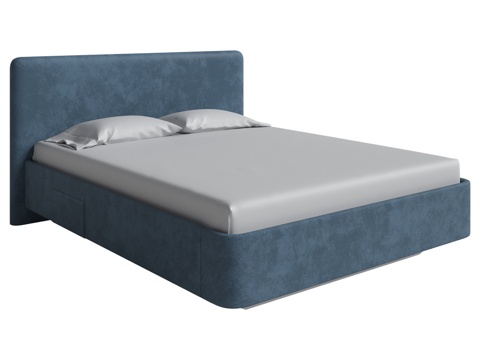 和谐线条床3d模型