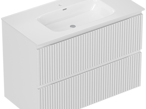  简90（平式）柜体3d模型 