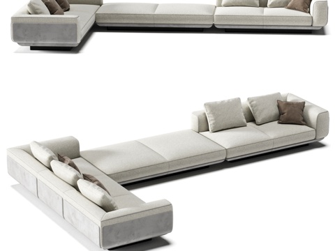  FIFTYFOURMS Eden 8 模块化沙发3d模型 