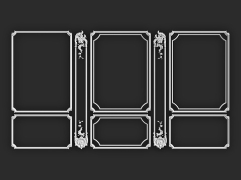  迪卡特画框-21 11 21 20253d模型 