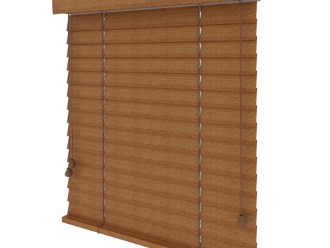  G-FORM WOOD 50木质横条百叶窗3d模型 