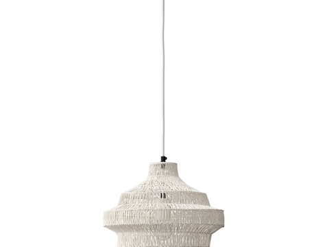  Vinger吊灯，直径34x35厘米，米色3d模型 