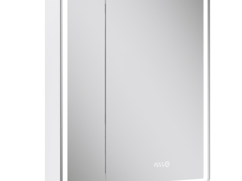 OM Nice LED 70带镜柜3d模型