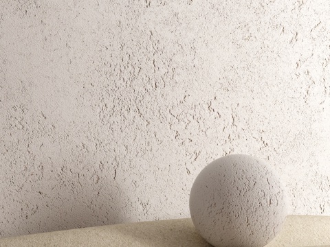  基于圣皮埃尔的装饰性涂层mka涂料3d模型 