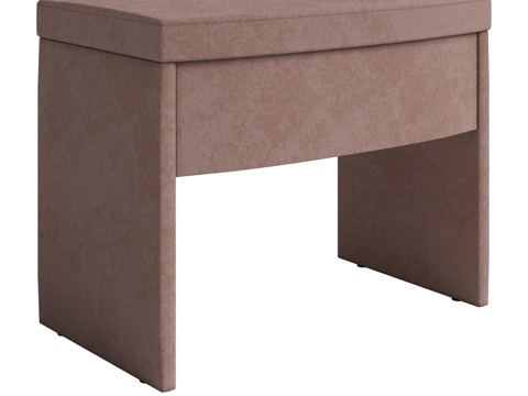  维多利亚脚凳3d模型 