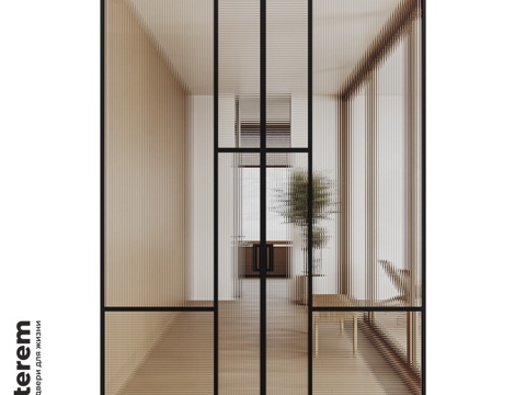  室内门工厂Terem滑动隔断M3d模型 