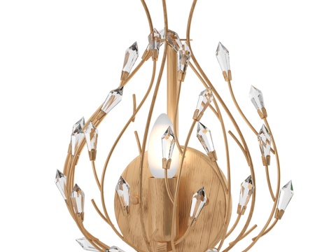  壁灯精选 2020-1W3d模型 