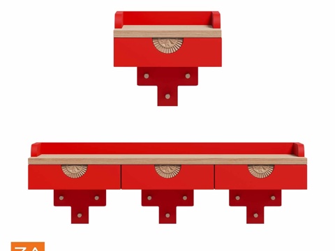  OM UZORY 玄关柜3d模型 