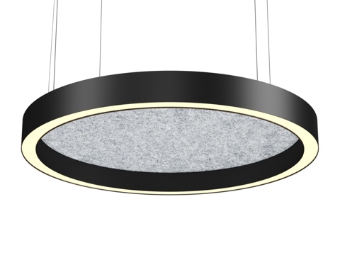  吸音吊灯环形 Echo D800mm3d模型 