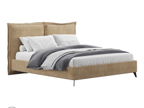  OM床BRIONY配床腿3d模型 