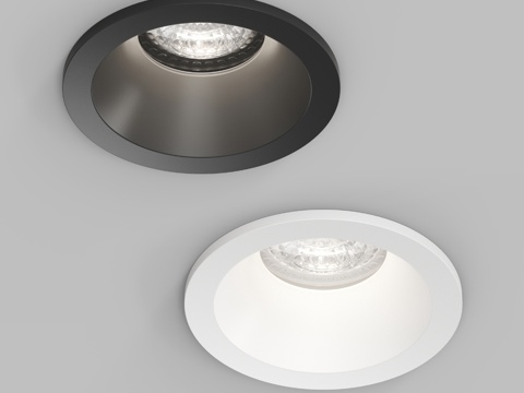  Om Denkirs 凹槽灯 DK2130 黑色 白色款3d模型 