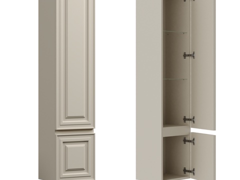  OM Very 壁挂式高柜 350x300x16003d模型 