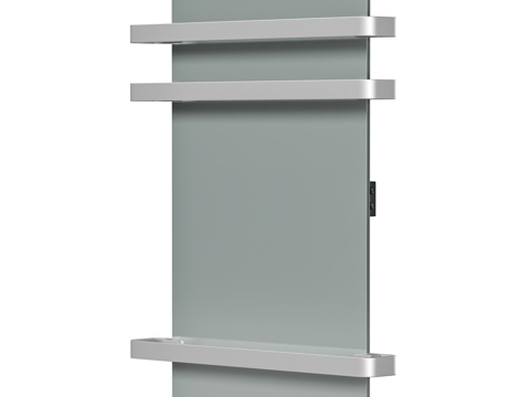  艾伦布劳无限系列80x电动暖巾架3d模型 