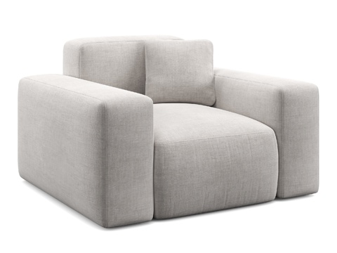  克米特扶手椅 130x1053d模型 