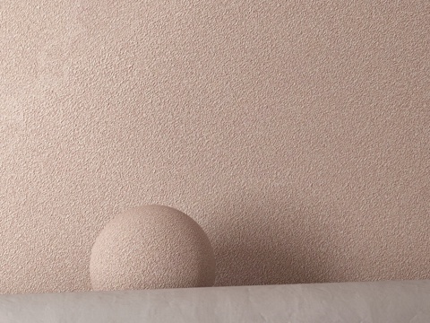  基于绒面漆的装饰性涂料3d模型 