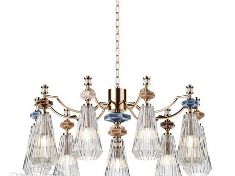  Odeon light exclusive 5414 9 T3d模型 