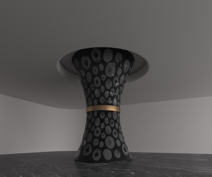 现代柱子3d模型