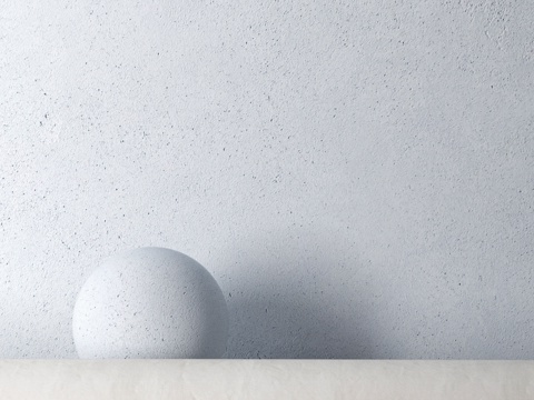  基于微水泥的装饰性涂层mka涂料3d模型 