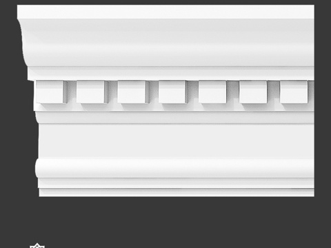  装饰线条Ka 383d模型 
