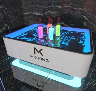  现代KTV餐桌3d模型3d模型 