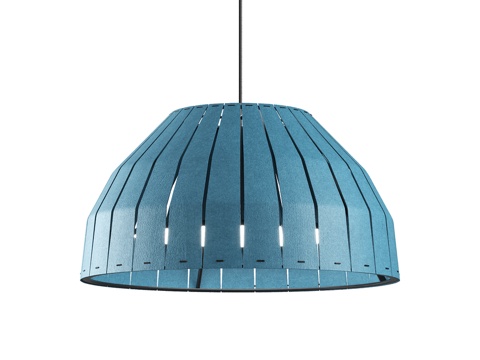  吸音吊灯 D635xH335mm OM3d模型 