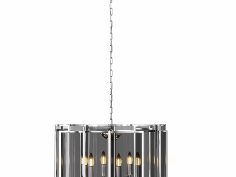  吊灯 10433 6 LOFT IT 反射款3d模型 