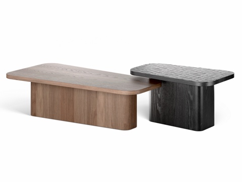  OM Siori Mako &amp; Mako mini 咖啡桌3d模型 