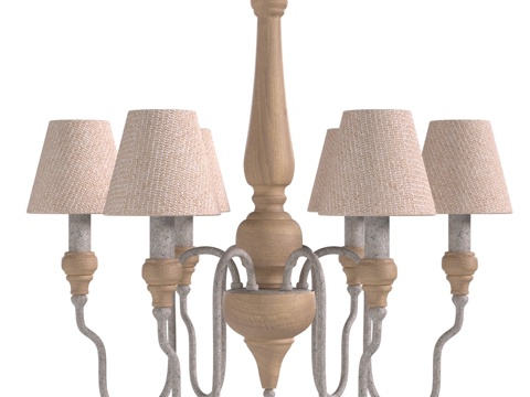  吊灯 10420 LOFT IT Countryside3d模型 