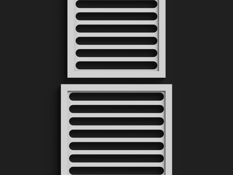  通风栅 #22 和 #23。LepGrand3d模型 