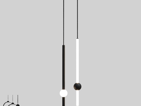  OM Inodesign Orion Black Doubl3d模型 