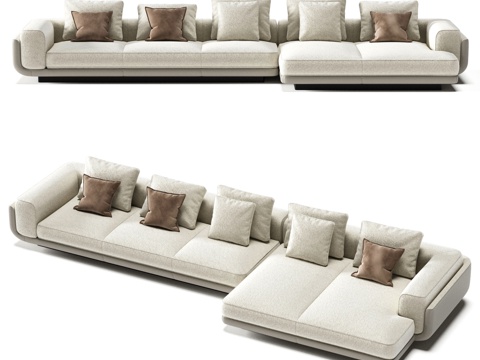  FIFTYFOURMS Ambitus 4 模块化沙发3d模型 