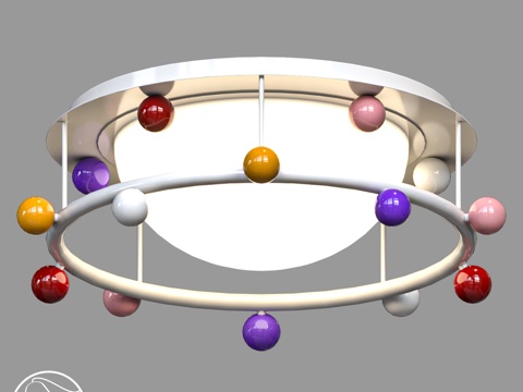  LampsShop.ru PL3314 穹顶灯 Hippod3d模型 