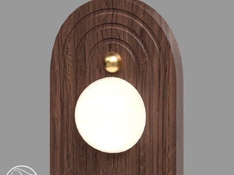  LampsShop.ru B4585 壁灯 Plank3d模型 