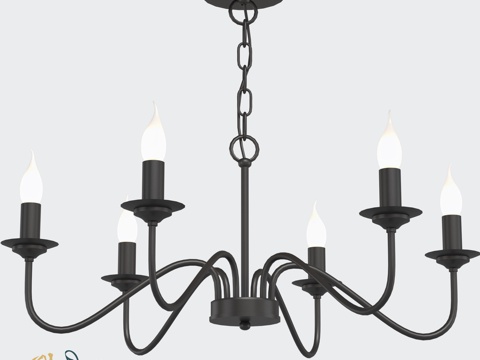  RS119 6S 吊灯3d模型 