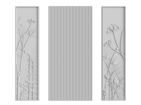  墙面组合 No. 1993d模型 