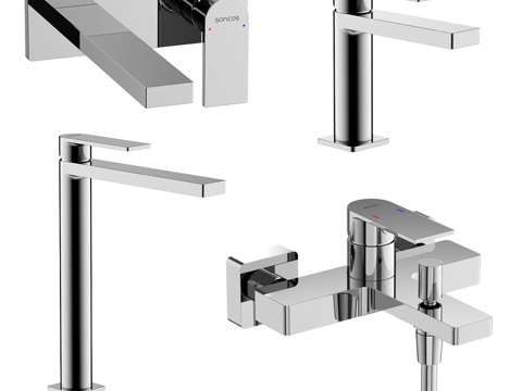  OM SANCOS Studio水龙头系列3d模型 
