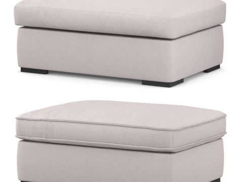  OM The Furny 纳尔维克豆袋凳 116x80x453d模型 