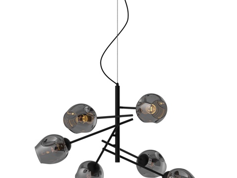  吊灯最爱 2359-6P3d模型 