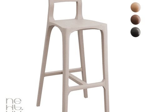  OM吧凳Alan3d模型 