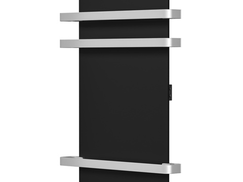  艾伦布劳无限系列80x44电动加热毛巾架3d模型 