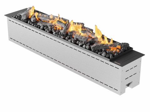 自动生物壁炉PRIME 1300系列3d模型