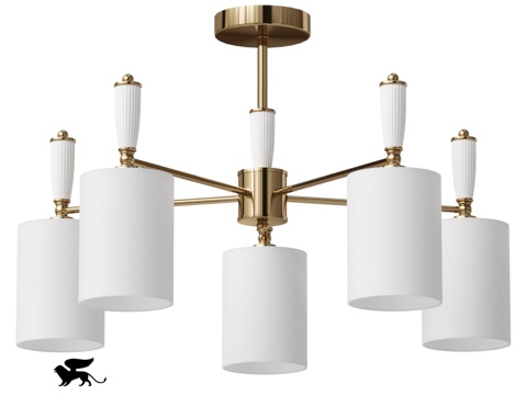  ARTE灯具OM A4102PL-5PB3d模型 